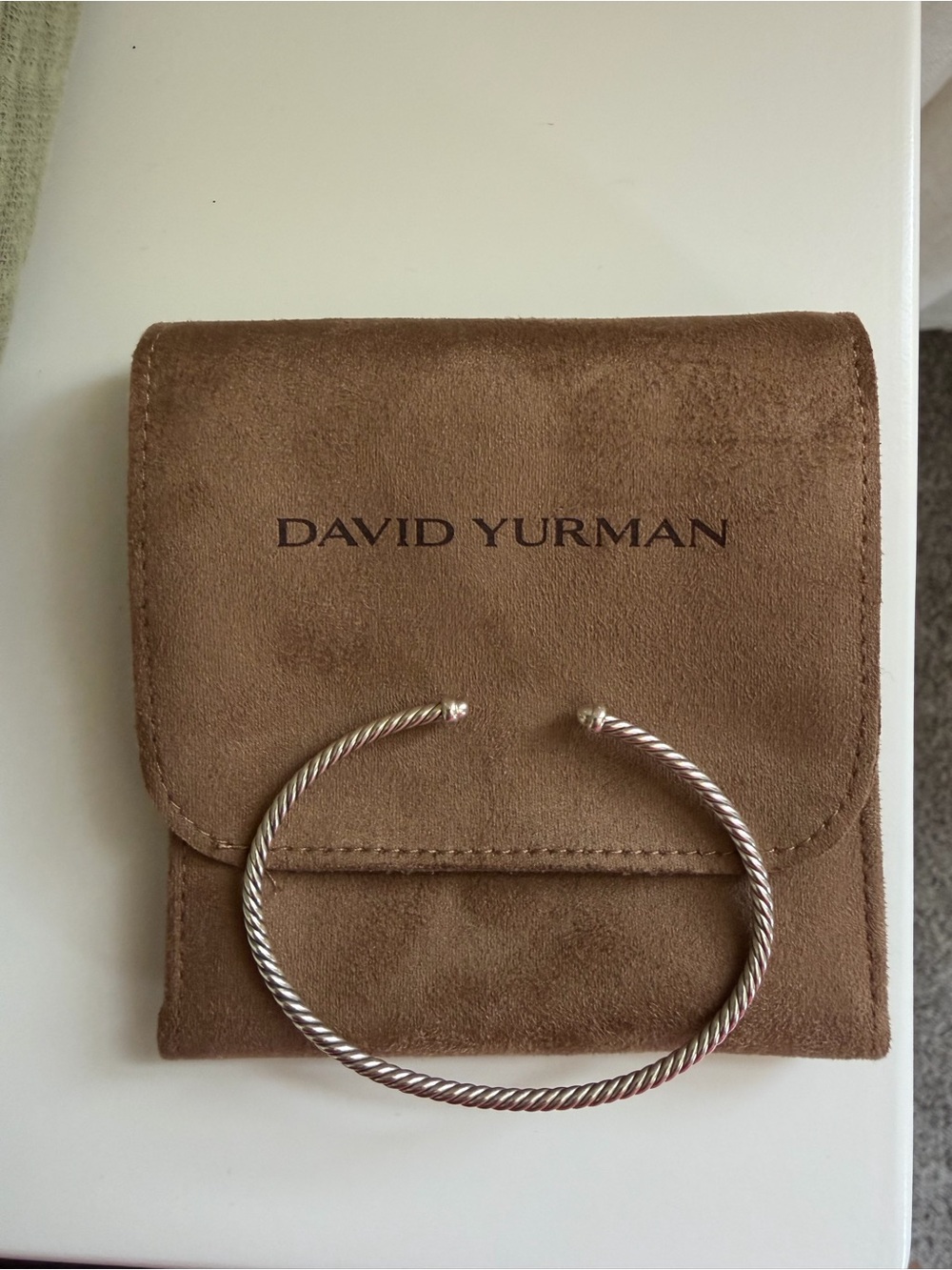 David Yurman Micro Cable Flex Bracelet